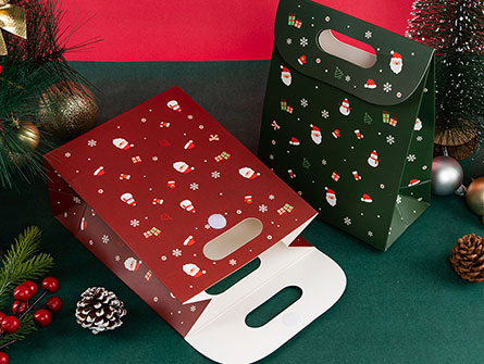 christmas paper bag shopping bags